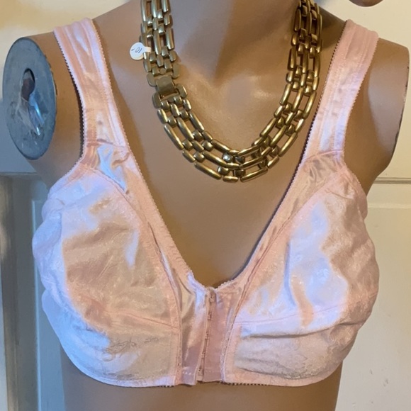 Women’s Pink Bra size 38D front closure - Picture 1 of 7